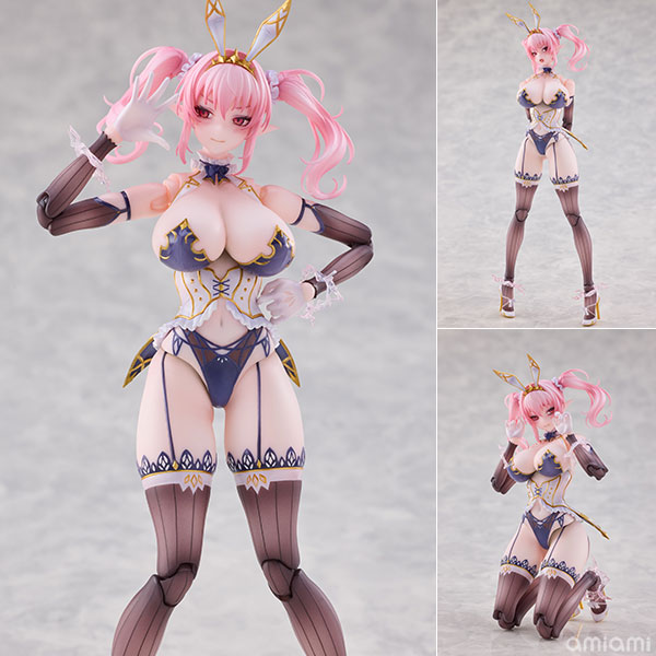 sirius0629's tweet photo. 【Galacticシリーズ】うるりひ氏の原画「アリス」が1/12スケール可動フィギュアで登場！魅惑のツインテールと妖艶なレースの存在感✨[Otherwhere]

https://t.co/r7UiuFnxl0

Galacticシリーズ アリス 1/12 アクションフィギュア[Otherwhere]

白い肌にピンクのツインテールが映える「アリス」が、1/12スケール可動フィギュアとして登場！
うるりひ氏の原画を再現し、豊満なボディラインを透け感のある黒いストッキングが美しく引き立て、手足には繊細なレースの縁取りが施され、妖艶な存在感を放ちます。
フル可動関節により、押さえつけるポーズや身体を丸めたポーズなど、多彩な表現が可能です。
付属品として、交換用のフェイス、ハンドパーツに加え、手首・足首用のエフェクトパーツが同梱されています。
支配と服従が交錯する世界観を、ぜひお手元でお楽しみください。

#Galactic #アリス #アクションフィギュア #Otherwhere