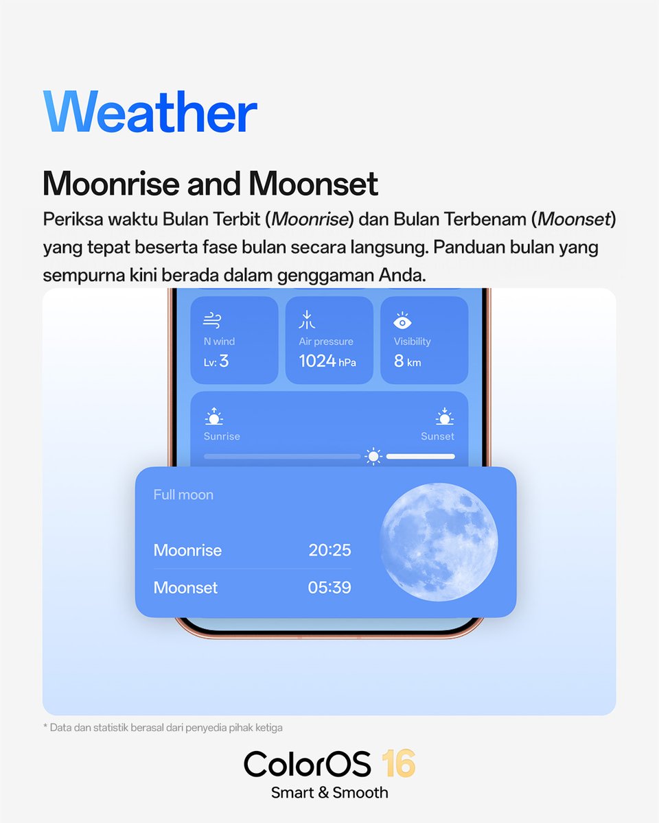 OPPOIndonesia's tweet photo. Bikin keseharianmu makin smooth dengan update bulan Juni! 🚀
Pantau keseruan turnamen sepak bola dunia, audio sharing, pembaruan keamanan, hingga manfaat lainnya di #OPPOColorOS16.
#MoreColorEveryMonth #SmoothEverywhere #OPPOAI https://t.co/GPE85fF7hq