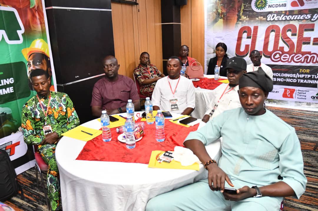 OfficialNCDMB's tweet photo. The event concluded with the official close-out of the training programme, reaffirming the shared commitment of NCDMB and its partners to creating opportunities for Nigerians and strengthening local capacity for sustainable industry growth.

#NCDMB https://t.co/xzEm26FCAZ
