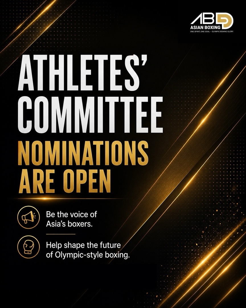 RealAsianBoxing's tweet photo. Strong governance begins with strong athlete representation.

The Asian Boxing Athletes’ Committee provides athletes with a formal platform to contribute to the future of Olympic-style boxing in Asia. By representing the views and experiences of their fe… https://t.co/etiW0dV9Yk https://t.co/SUpaBAPxTn