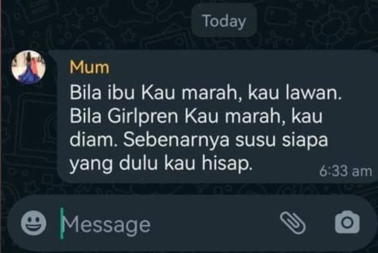 lordsheinz's tweet photo. maaf mum😭😭 https://t.co/n8PPmEte7z