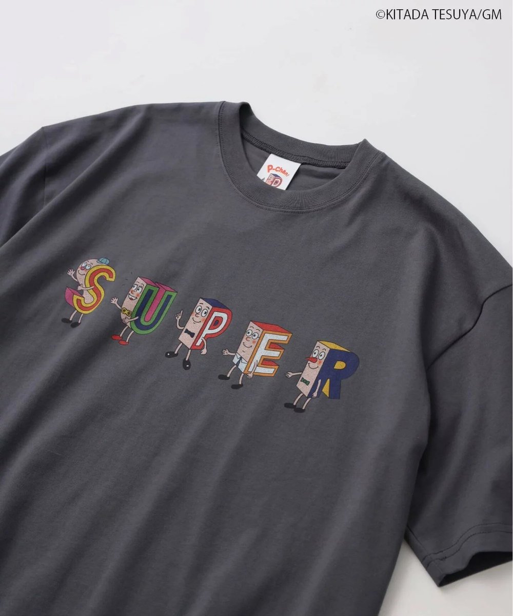 ham50865160's tweet photo. PちゃんのプリントTシャツがめっちゃかわいいし、なんか普通におしゃれなのすごい

ポンキッキーズ世代にはたまらない1着です笑 https://t.co/KNq3H4GwVJ