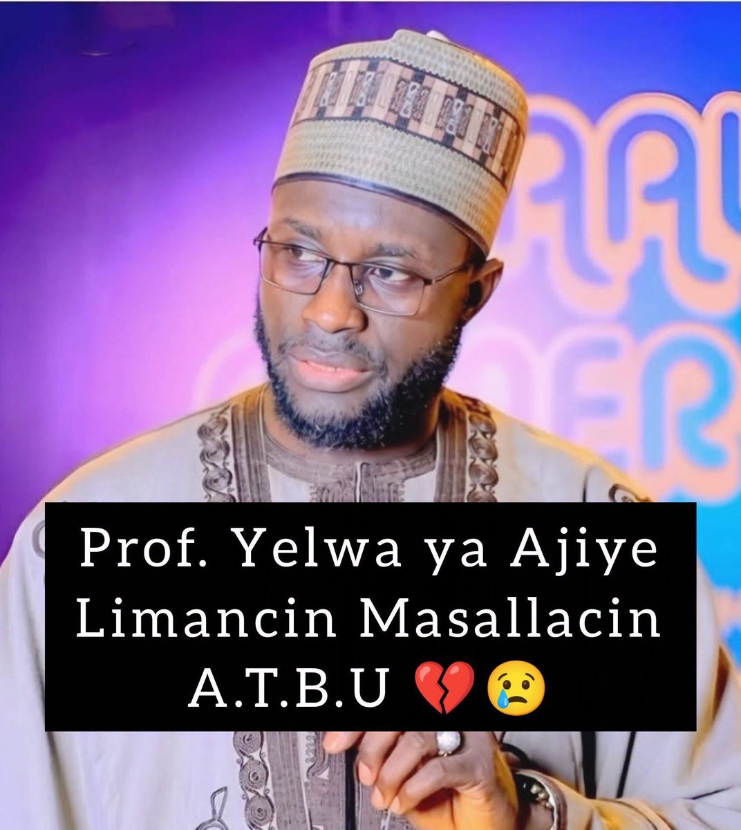 jibreelKhalil's tweet photo. Professor Mansir Isah Yelwa has put pen to paper for resignation as the chief Imam of ATBU central mosque simply because the university awarded a plot of land to Tijjaniyya students to build a mosque within the university. 

I never knew these people harbor a hatred of this magnitude against Tijjaniya. This is the most pitiable and embarrassing reason i have ever seen from a supposed professional Islamic Sheikh. Islam isn’t a religion of rivalry, it’s a religion that reserves every right for individuals to practice it in accordance to Sunnah. This spells bad of him.