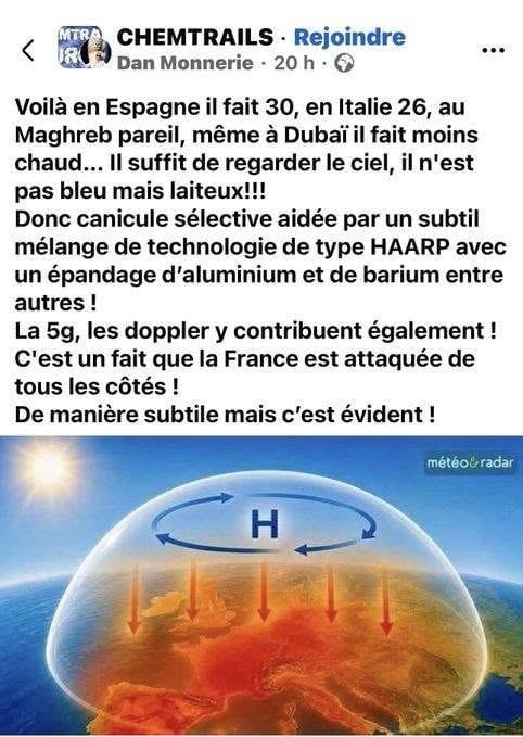 raymond28677463's tweet photo. Vous voulez des réponses sur la canicule en France? https://t.co/tO4EPcI8iG