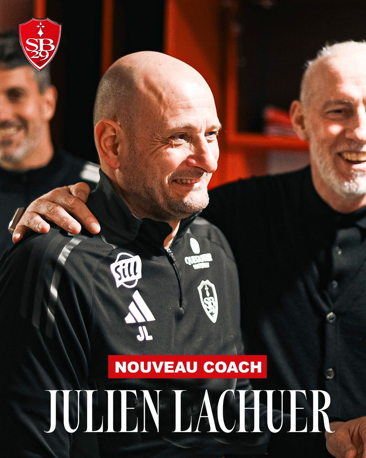 🚨 OFFICIEL ! JULIEN LACHUER EST LE NOUVEL ENTRAÎNEUR DU STADE BRESTOIS...