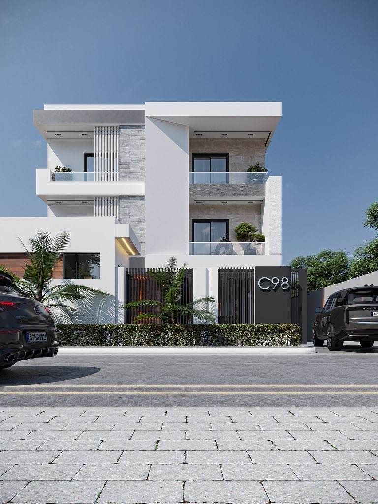 debayor678's tweet photo. Apartment building. 7 units of 2 bedrooms, 1 unit of 1 bedroom and 2 unit of studio apartment. 

Software: Revit Architecture | 3ds Max | Corona Renderer https://t.co/DXsVghgRZI