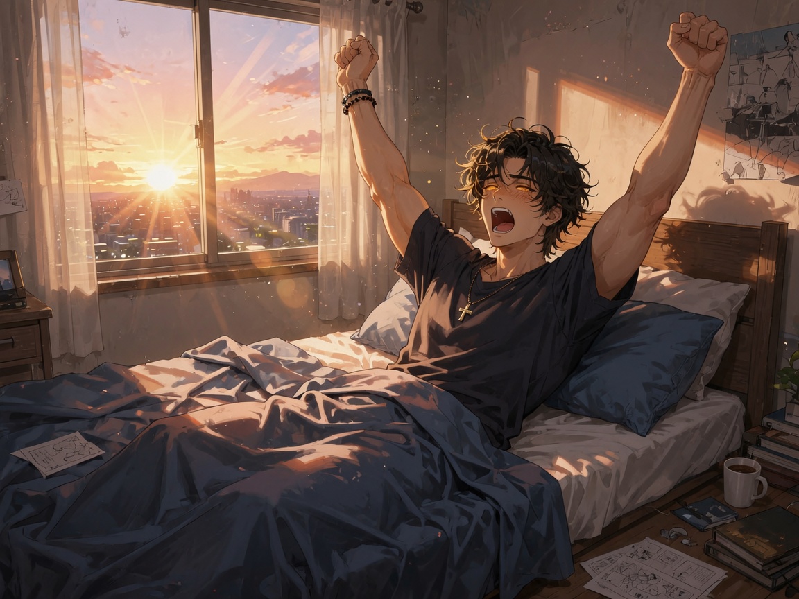 void_saint13's tweet photo. Morning again. boy it's a beautiful morning.... https://t.co/8Dd73dwtKK