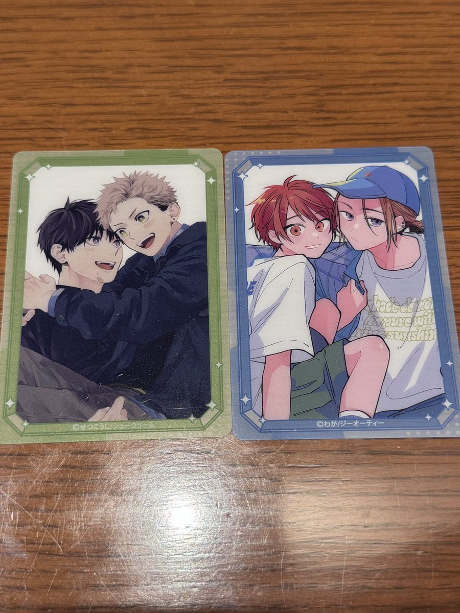 nat1026's tweet photo. 交換 腐ェス2026 アニメイト

色紙
譲）イズミハルカ
求）小畑つねちか

クリアカード
譲）せつこうじ、わが
求）丸木戸マキ、イズミハルカ
敬稱略

都内手渡し可能です。郵送もok
お気軽にお声掛けください。よろしくお願いいたします https://t.co/uaxF4AS2IH