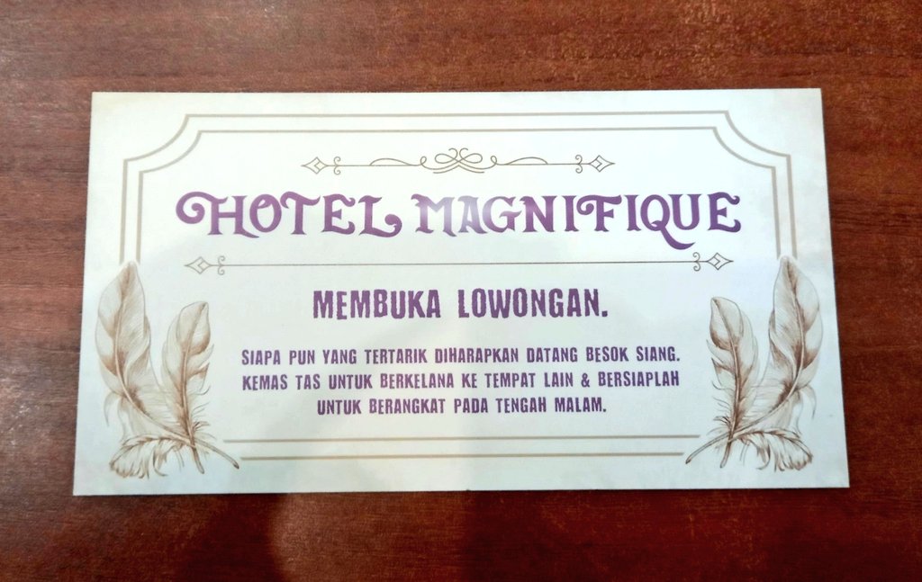 scrptomancer's tweet photo. 📜✧˖°. ssal's current read

⟡ Hotel Magnifique
⟡ Emily J. Taylor
⟡ 416 pages

❗📢 may contain spoilers
#ssalinwords 🪼⋆｡𖦹°🫧⋆.ೃ࿔*:･ https://t.co/K7tlIBvxBl