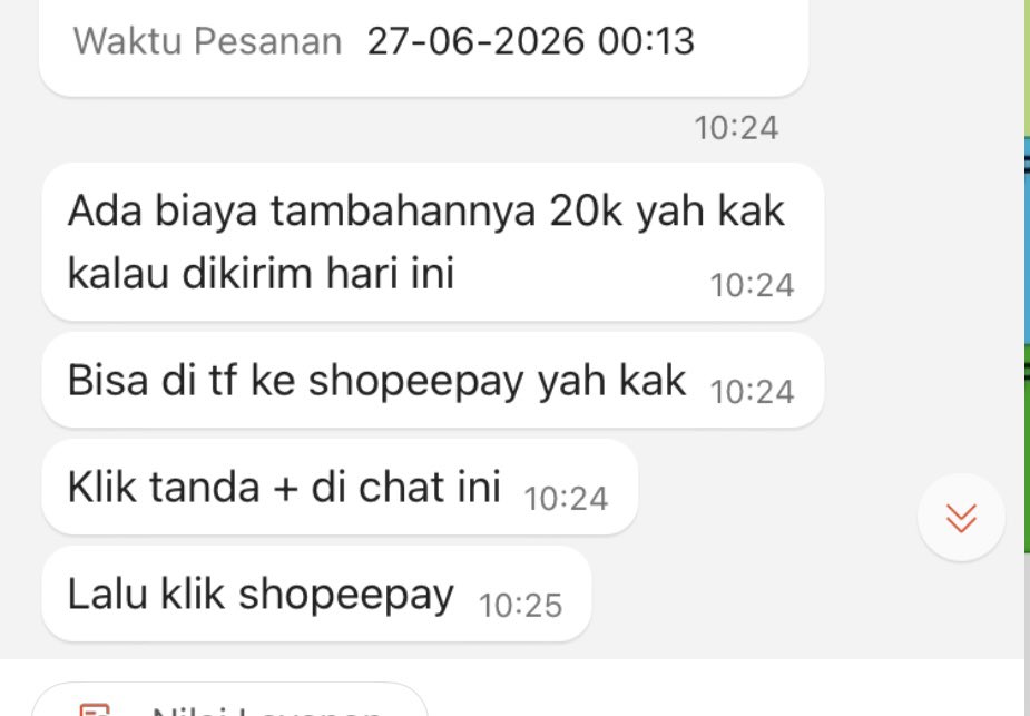 dfmsya's tweet photo. Adakah yang pernah belanja di shopee tapi seperti ini gais? Menurut kalian ini trust ga yaa.
Ini di deskripsi toko po 3 hari. Tapi store nya menawarkan gituuu jujur bingung
#zonauangㅤ #zonajajan #shopee #belanjaonline #penipuan https://t.co/MhuMlHClHs
