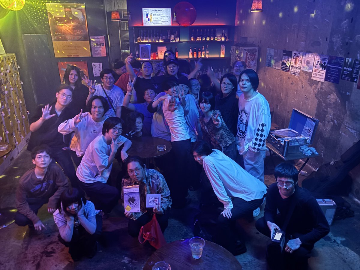 kamatahhWaikiki's tweet photo. 2026.06.26
Dos Monos Tour D × AOBA NU NOISE 
最高な一夜でした！100人越えの皆さまありがとうございました！ https://t.co/AVTOruYAm9