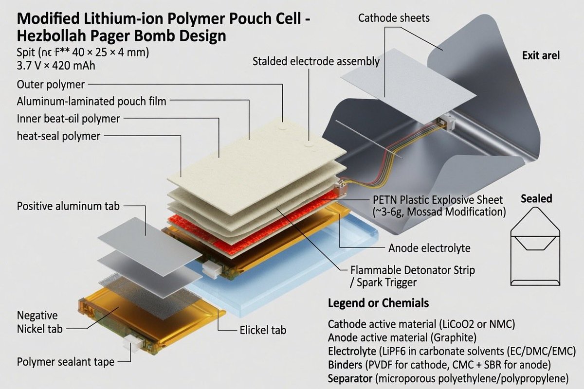 DO YOU REMEMBER? MOSSAD’S DEADLY PAGER BOMBS? PLASTIC EXPLOSIVES WERE ...