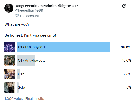 YangLeeParkSimParkKimRikigene OT7 tweet media