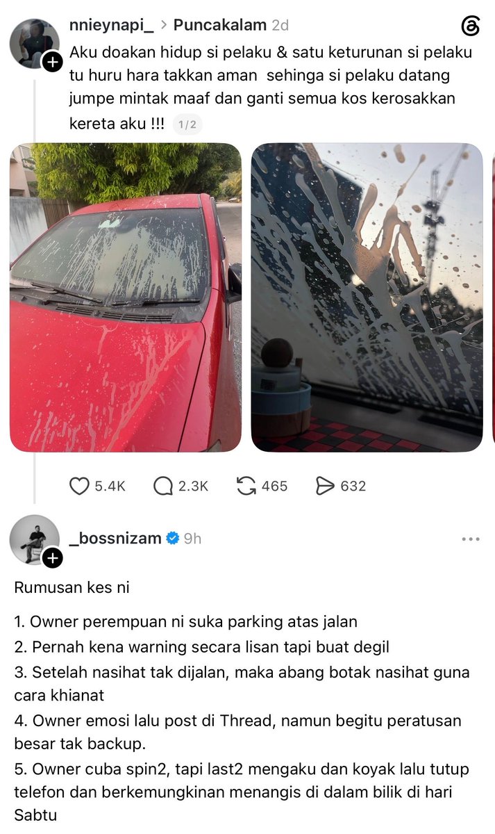 ThreadStoryMy's tweet photo. Perempuan mana pernah salah. https://t.co/OEsbUsy6L8