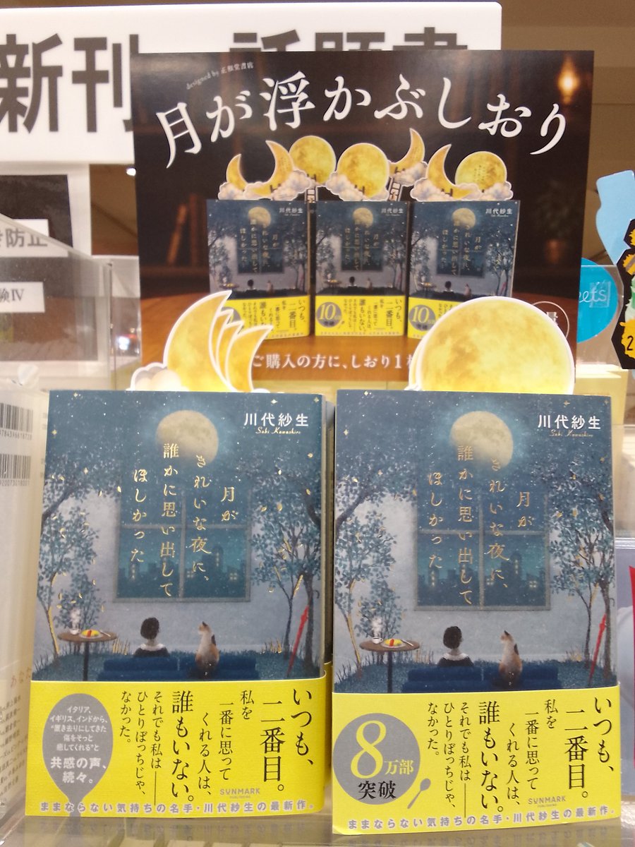 10万部突破の話題作！ 『月がきれいな夜に、誰かに思い出してほしかっ