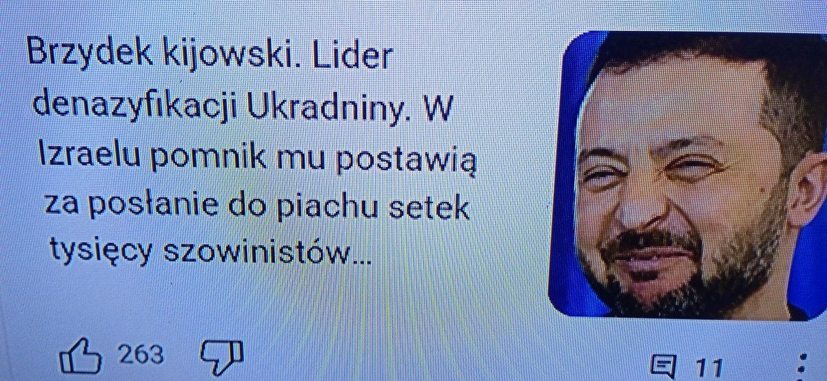 Zenon2017489's tweet photo. @Oct7NeverForget Nazista banderowiec  winny śmierci  tysięcy Ukraińców https://t.co/vEatjVEZSB