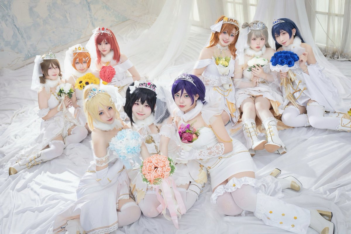 kschan_no_cos2w's tweet photo. 《#cosplay》
love live!/ウェディング編覚醒後
.*💐 𓂃𓏸𓈒 

幸せになれる きっとなれる
信じてるの

 𓏸𓈒 𓂃💐.*
Photo📸▶ @TkmemoCom 
Studio▶@_Lumiere_K 
#あなたに捧げるジューンブライド併せ https://t.co/1CDuq1HhVD