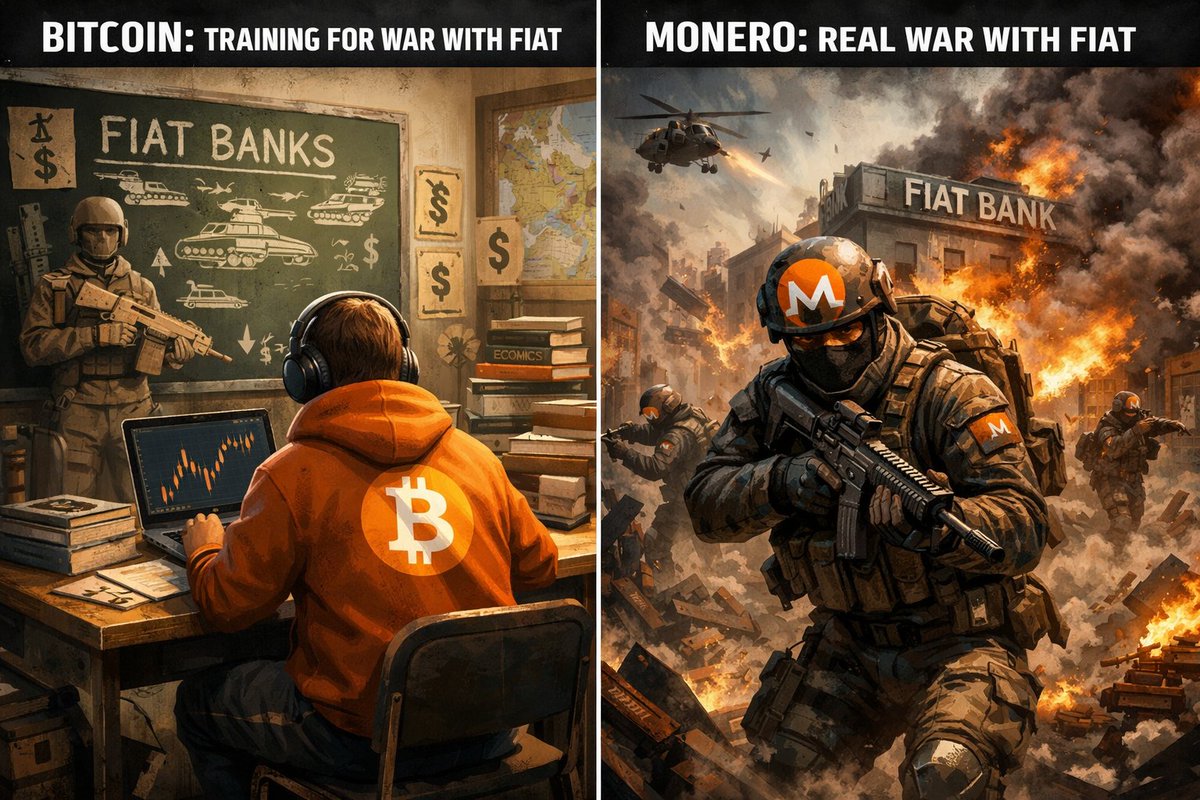 moneronomic's tweet photo. When I was learning about crypto and when I understood crypto $xmr thanks to the father of crypto, Satoshi Nakamoto. https://t.co/pIeAmAZdqd