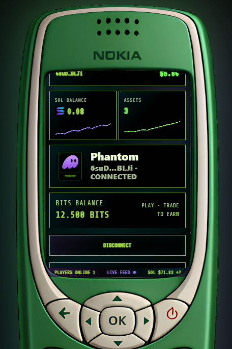 SnakeOS_SOL's tweet photo. GM🐍

We don't reward waiting

We reward using💎

Every action inside SnakeOS earns you BITS

Farm now
Exchange them for our token when it launches🔥

The Nokia 3310 pays🐍 https://t.co/cmzga5o3yX