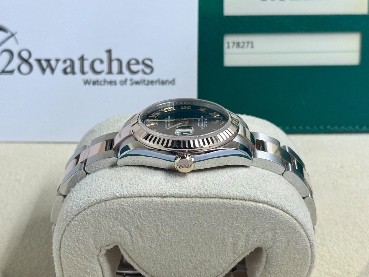 28Watches's tweet photo. Pre-owned Rolex Datejust 178271 - 28watches
[2015 31mm]

WhatsApp/Mobile: +852 6128 2828
Address: Shop G10B G/F Causeway Bay Plaza 1, Hong Kong
https://t.co/HQSYqeCF3C

#28Watches #Rolex #Datejust #178271 #T415498 https://t.co/Mx8sLEsbnx