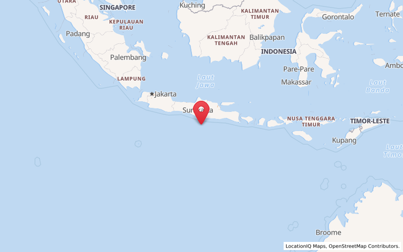 quakency's tweet photo. 🇮🇩 M5.2 earthquake in 114 km SSW of Trenggalek, Indonesia
🕒 2026-06-27 07:47:23 UTC
#gempa https://t.co/cha4mdsw4d