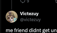 AnAverage_X's tweet photo. @victezuy you and ur friend need to stay banned
ur friend was exploiting and wore something that looked like a nazi outfit
and u have a mass shooter pfp https://t.co/BxdWF6iitH