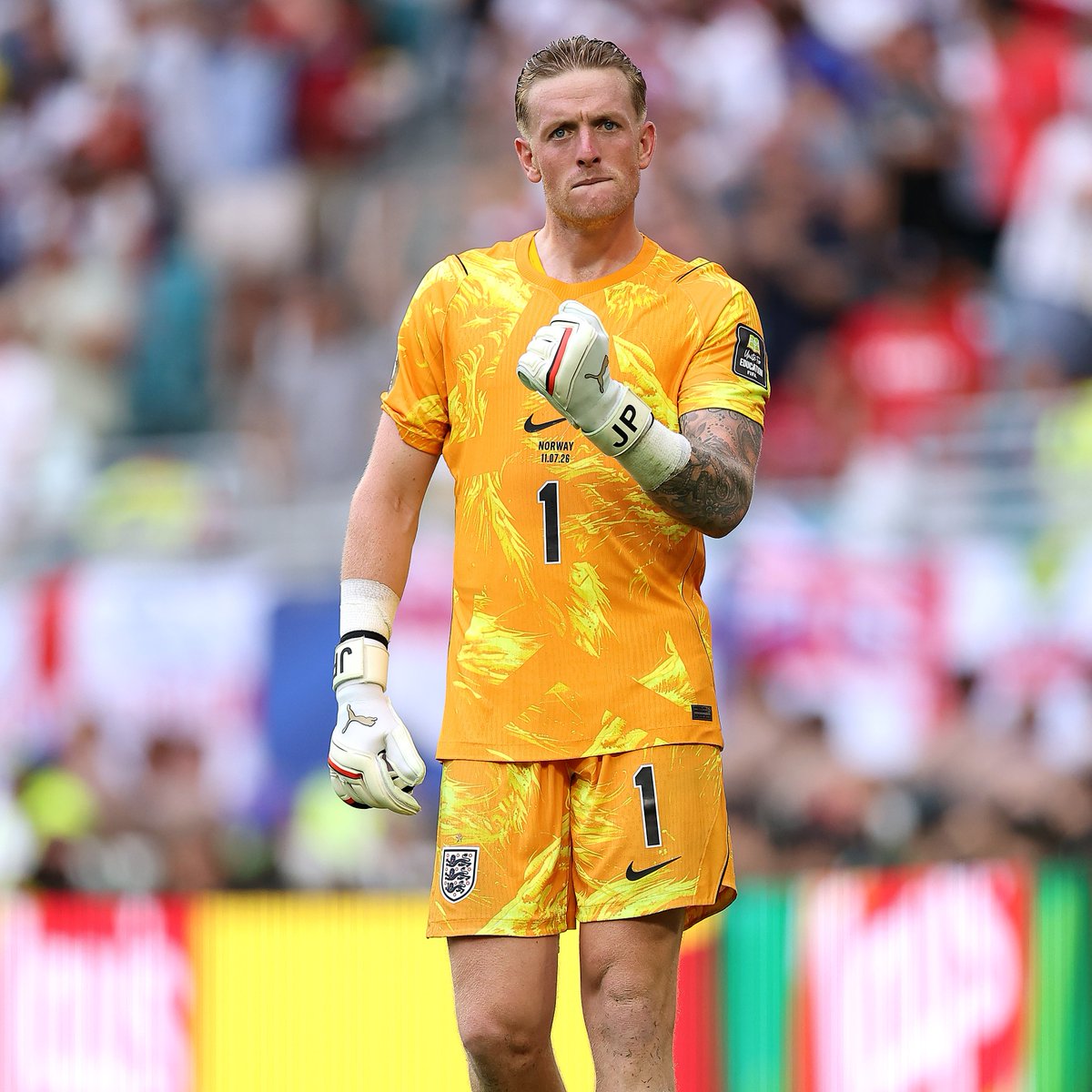 PLinUSA's tweet photo. The Three Lions are headed to the semis! ✅🏴󠁧󠁢󠁥󠁮󠁧󠁿 https://t.co/yQXxOrqWLv
