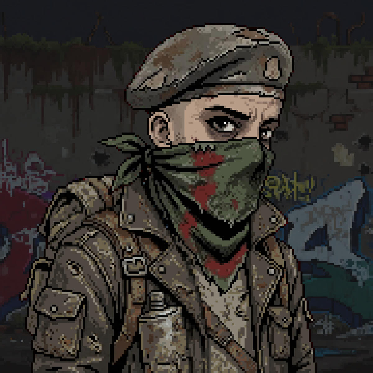 PixelatorCrew's tweet photo. The survivors live one day at a time.

They only have another night to survive. https://t.co/vBXzL3EW76