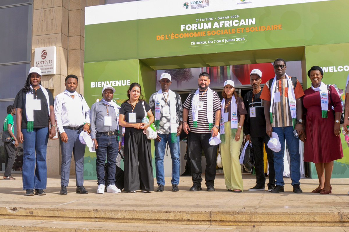 OngAsmade's tweet photo. Du 6 au 9 juillet 2026, l’ONG ASMADE a participé au #FORAESS2026 à Dakar sur l’#ESS aux côtés des partenaires de #SOLSOC. Elle y a partagé son expérience au Burkina Faso en faveur de l’autonomisation économique, de l’inclusion sociale et du développement local. https://t.co/75BydbruhF