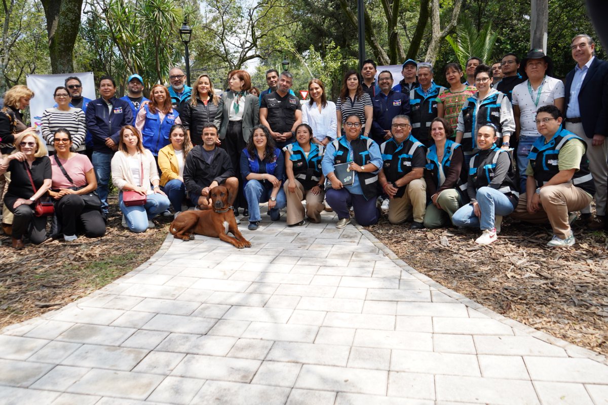 mauriciotabe's tweet photo. 🌳El Parque Jaime Torres Bodet  quedó de primera.

Hoy infiltra agua al subsuelo, tiene árboles nativos y espacios para polinizadores que ayudan a mantener vivas las áreas verdes.

Los vecinos cuidaron cada detalle y no costó ni un peso al gobierno: se hizo con recursos de mitigación de desarrolladores.