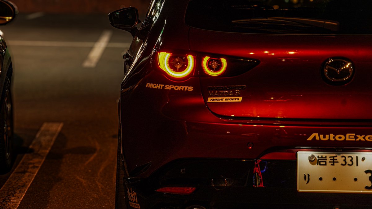 Inomaru_MAZDA3's tweet photo. 来月俺のMAZDA3はサブコンによってハイオク仕様にになります
そしてナイトスポーツさんのサイドスカートに買えます😎
 #MAZDA3 https://t.co/D0ra3TkGJN