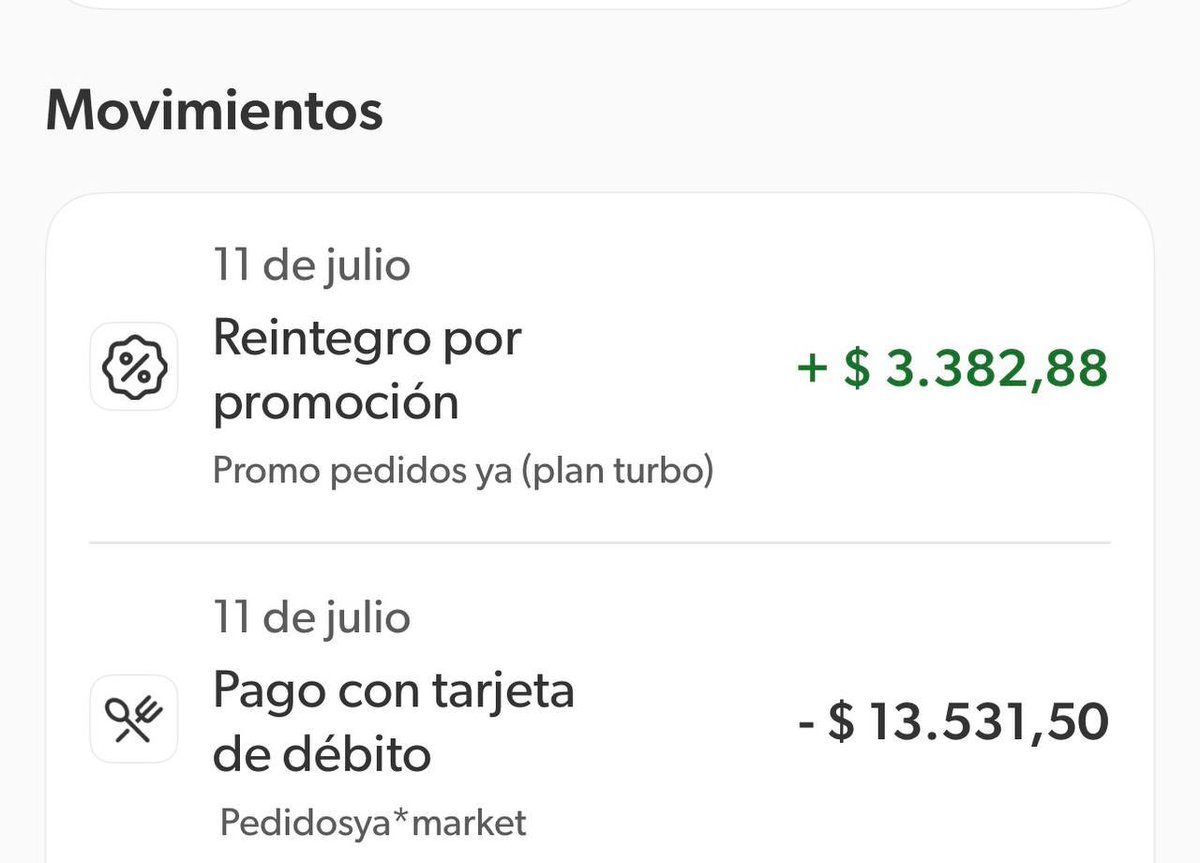 vmenditto's tweet photo. 🛒 PedidosYa + Naranja Turbo o Épico 

🍊 30% off 
-Podes combinar con cupones 
-Débito o crédito https://t.co/DqqsiFu286