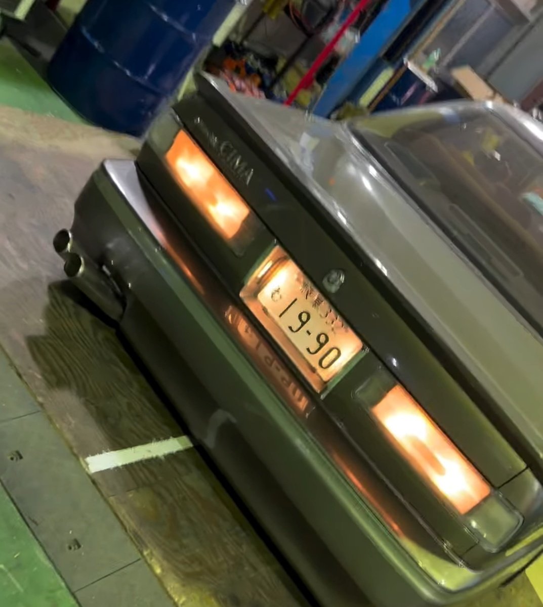 優道會に新しい風。ニューメンバーカー。Y31シーマ JPフルエアロ YR