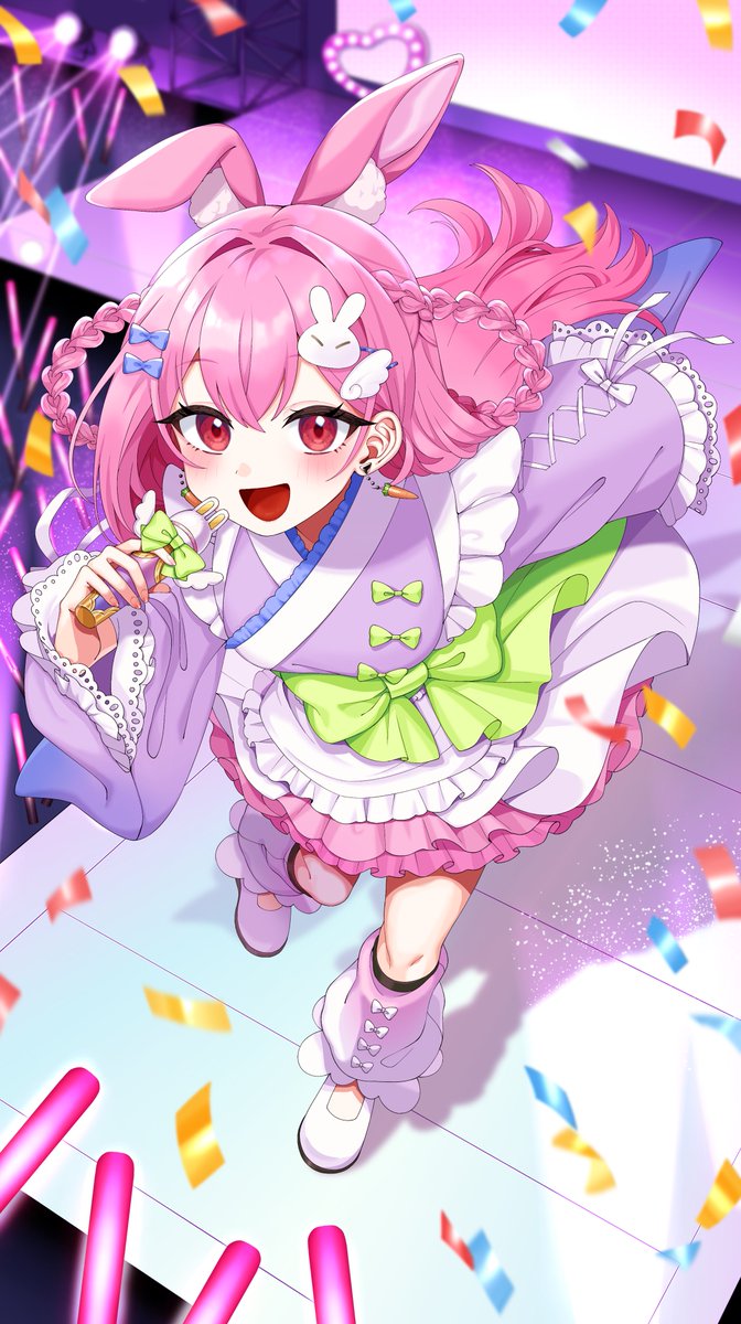 お仕事通知】 3周年記念イラストを描かせて頂きました🎤✨️グッズ