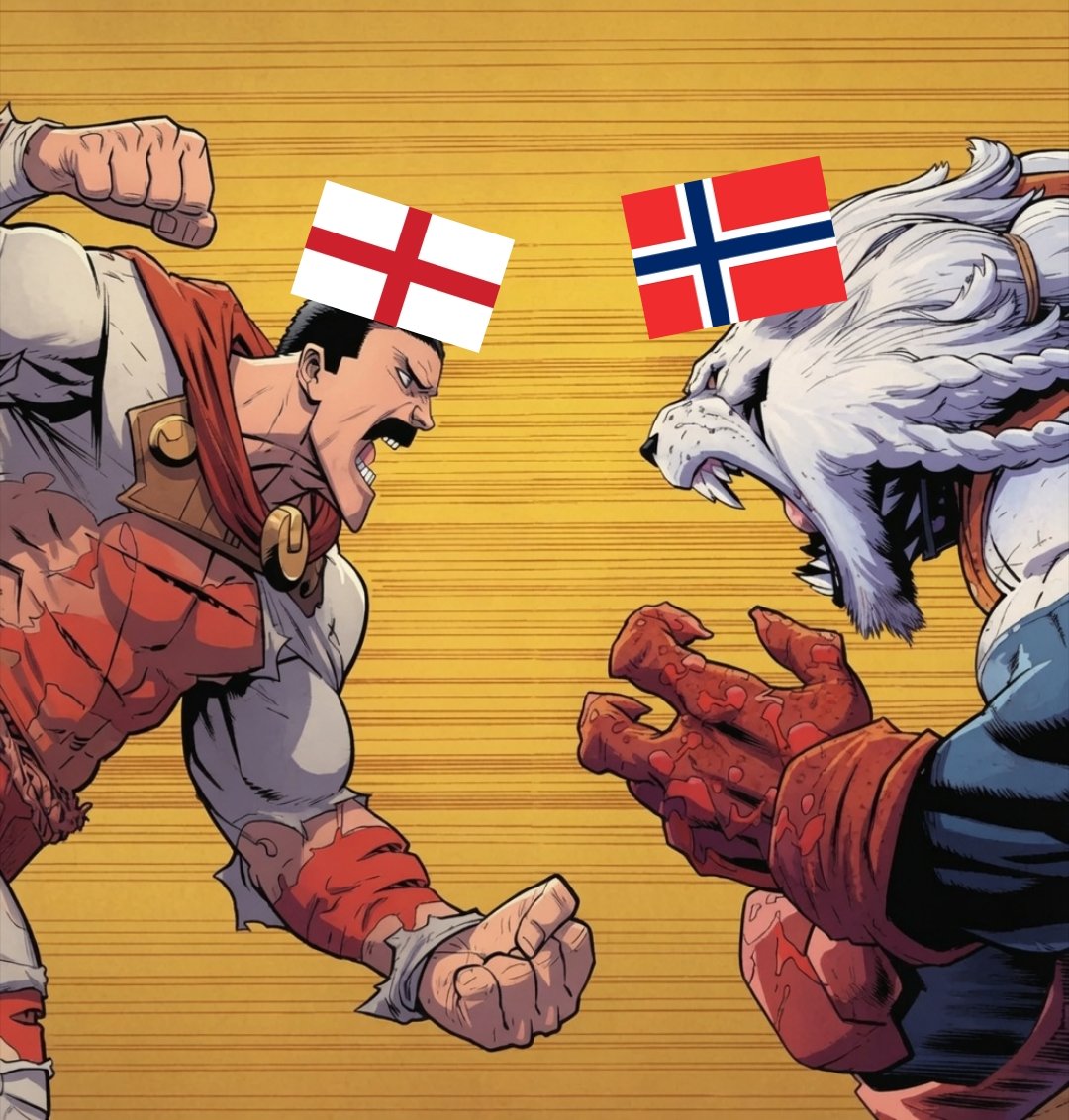 COTM_2's tweet photo. Inglaterra vs Noruega:

Expectativa  / Realidad https://t.co/umOwAn2ZVT