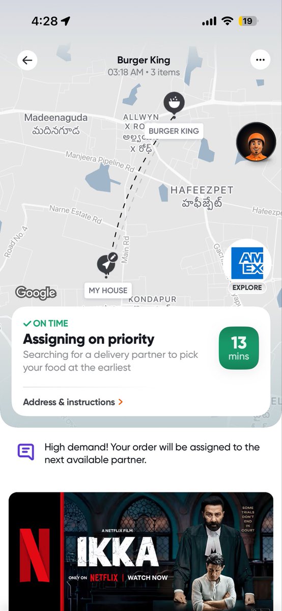22retsvan's tweet photo. @SwiggyCares @harshamjty @rohitisb 

Misleading ETAs, inaccessible support, and forcing customers to fight bots instead of solving problems may help your metrics today, but they won’t build a company people trust in the long run. Do better, @Swiggy. https://t.co/awBgcHYMrd