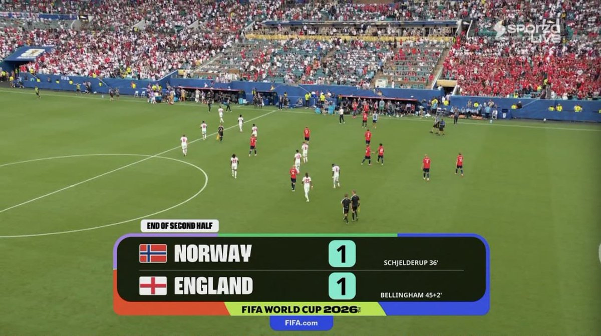 footbal003's tweet photo. FT (90') Norway 1-1 England.

30 MINUTES OF EXTRA TIME INCOMING!

 *REACT WITH 🏴󠁧󠁢󠁥󠁮󠁧󠁿 ⚔️🇳🇴* https://t.co/YTk83KKtaC