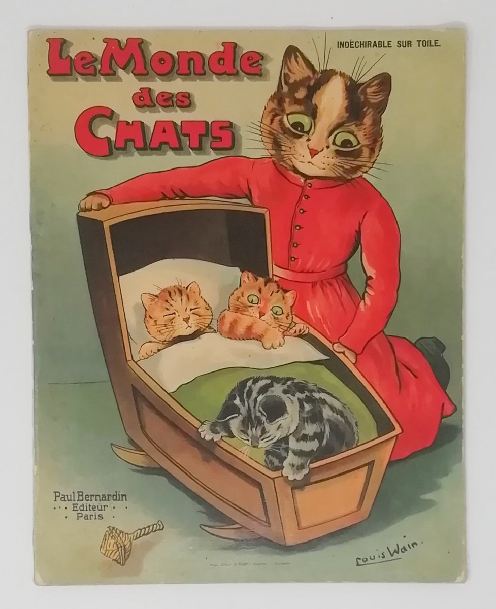 YannRobichon's tweet photo. Happy #Caturday!... 
Louis Wain (1860-1939). 
#Art #Arte #Cat #Catlife #CatLovers #Cats #Chat #Chats #Felidae #Félins #Funnycats #Γάτα #Gato #Gatto #Hauskatze #Humor #Humour #Illustration #Kat #Katze #Kedi #Kissa #Kitten #Кошка #Konst #Kot #Kunst #LouisWain #LoveCats #Pisică https://t.co/mUN9CgP0Lx