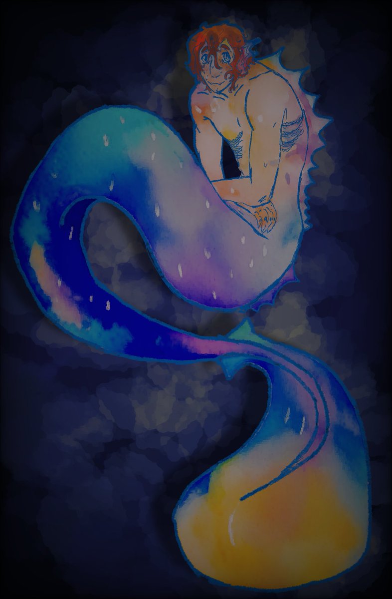 thelonelytea696's tweet photo. Silly mermaid herman 
#dispatch #waterboy #diapatchwaterboy https://t.co/7gBd4BZkEE