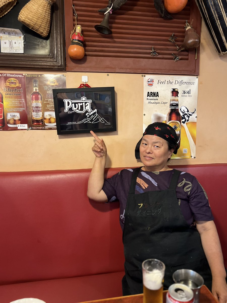 PurjaFAN's tweet photo. おはようございます

店内にTシャツのプリント見本が飾られているようです

見つけた方はぜひ写真を撮って拡散を

プルジャさんが、満面の笑みになります

#プルジャダイニング #PURJAONLINE https://t.co/G9G5JqMnEs