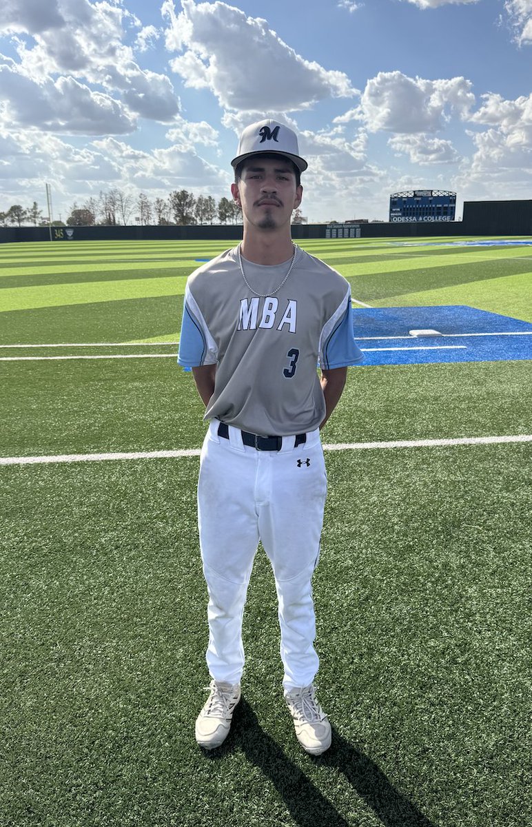 FiveToolTexas's tweet photo. F: @MBA_Baseball Mancha 8, GameChanger Carroll 3
PoG: @LincolnnReinke 2-3, 3B, 3 RBI 
Pitcher: Alejandro Aguilera 7 IP, 3K https://t.co/0GCsaxc899