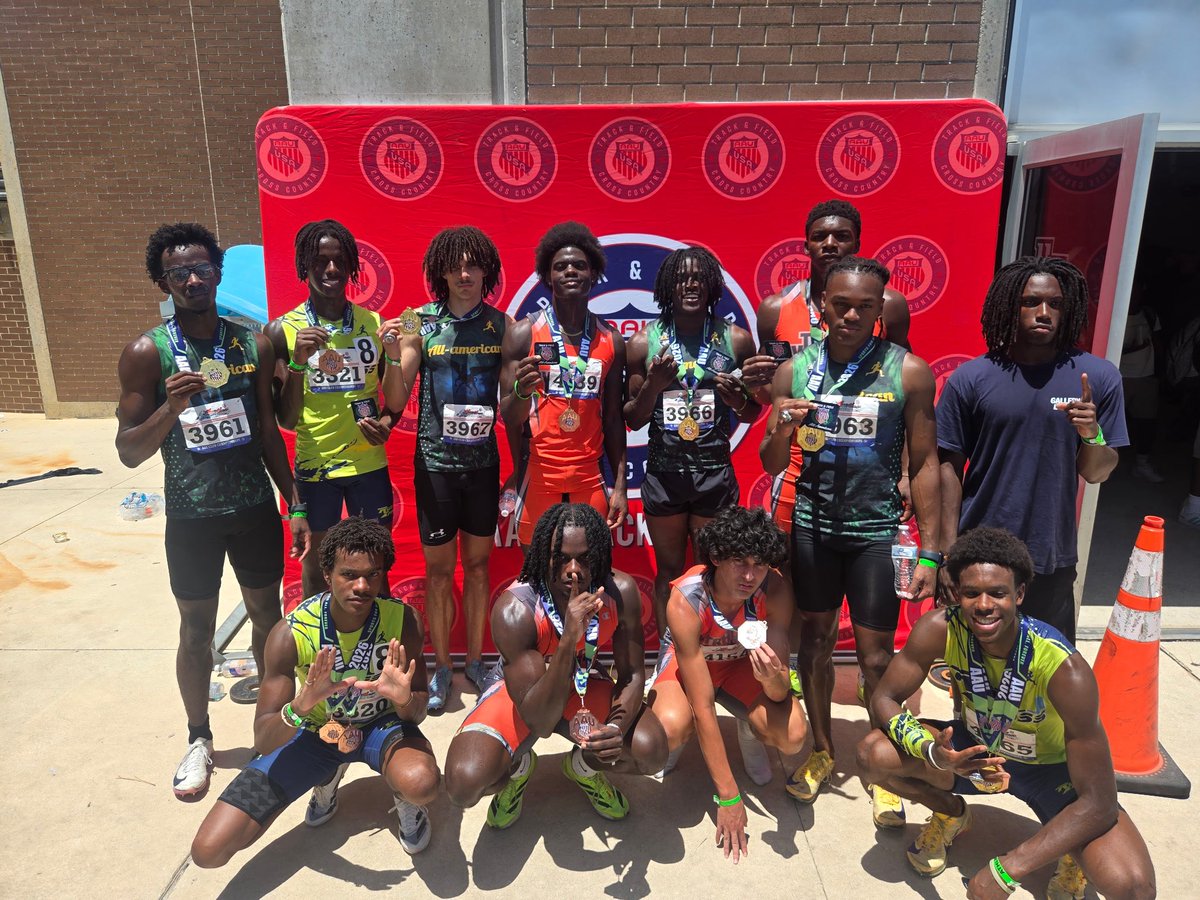 LeviArchible_2's tweet photo. Blessed to be named a 2x All American, I had a great time at the Jacksonville invitational meet running with my brothers #NCONTOP @TheGMHSFootball @Mrlockdown_92 @tyreechance_ @Youngbullz22 @CoachD_Decatur @One11Recruiting @CoachMatt_NCCU @PrepRedzoneNC https://t.co/J5bNxBRY3w
