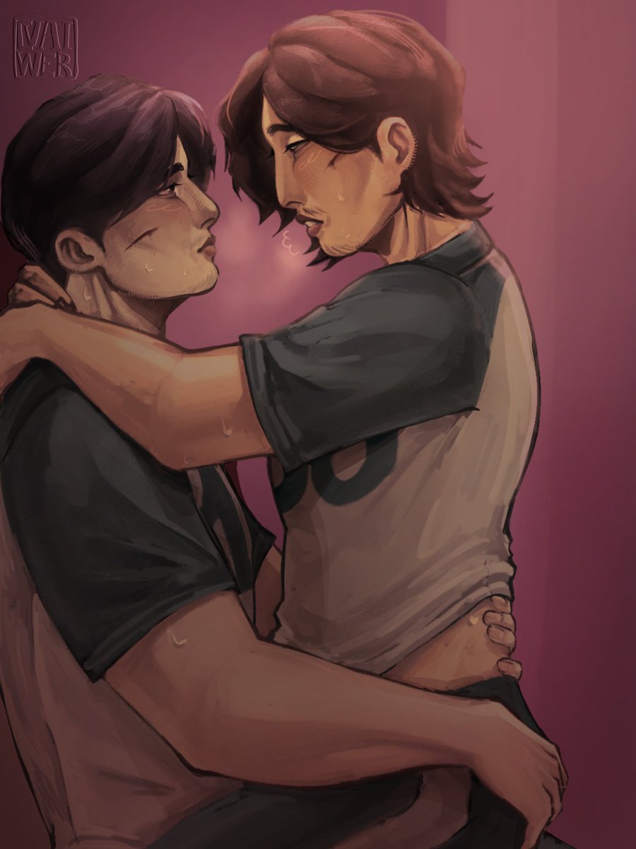 cvaiwer's tweet photo. finally finished it! #sangihun #squidgame #sangwoo #gihun #fanart #chosangwoo #seonggihun https://t.co/6f7mxtsmLw