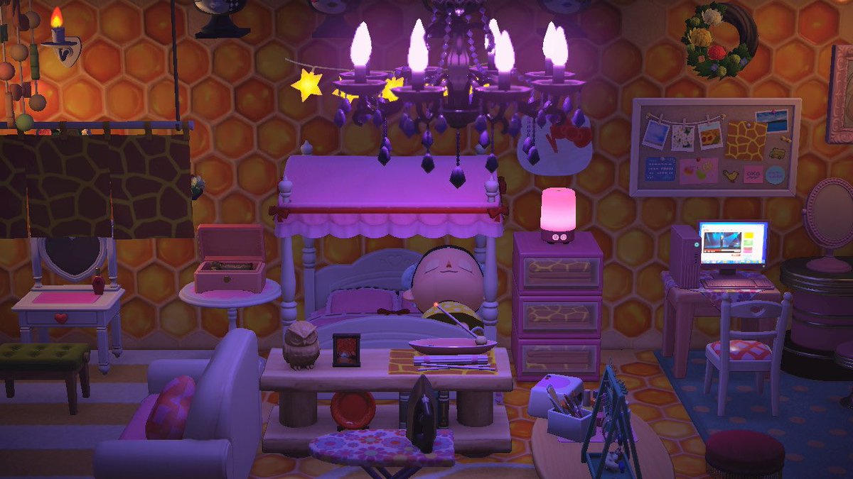kk_brittney's tweet photo. 🤭💤💗 #ACNH https://t.co/z7A3uD0V0g