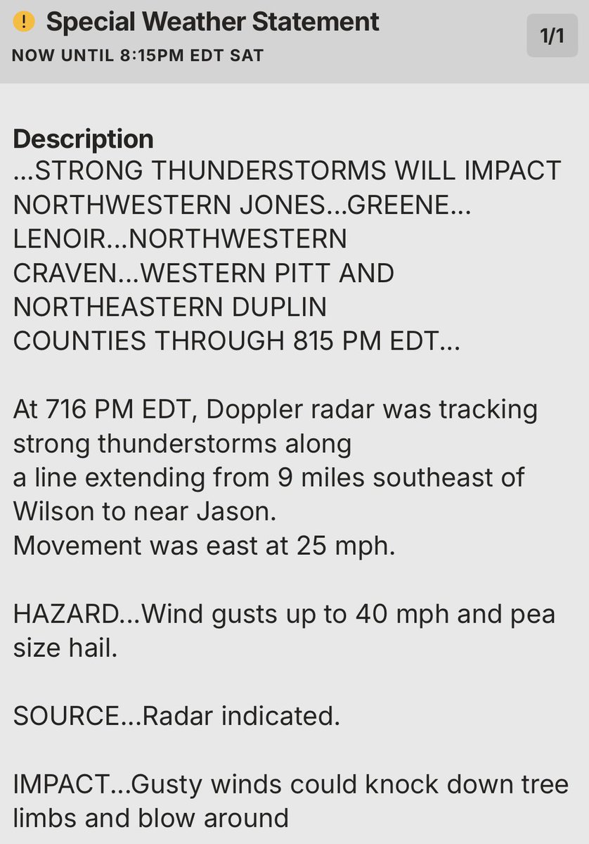 DuplinCFN's tweet photo. *** Special Weather Statement *** https://t.co/DIJJFmRofG
