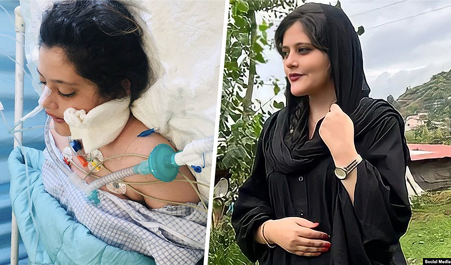 cenderfenix's tweet photo. @IsmailYamah @soulseeker0000 @realMaalouf is he lying?:
"the tragic death of Mahsa Jina Amini. The 22yo Iranian woman died in September 2022 after being detained and beaten by Iran's morality police for allegedly wearing her hijab improperly" https://t.co/2OGCn28pOB