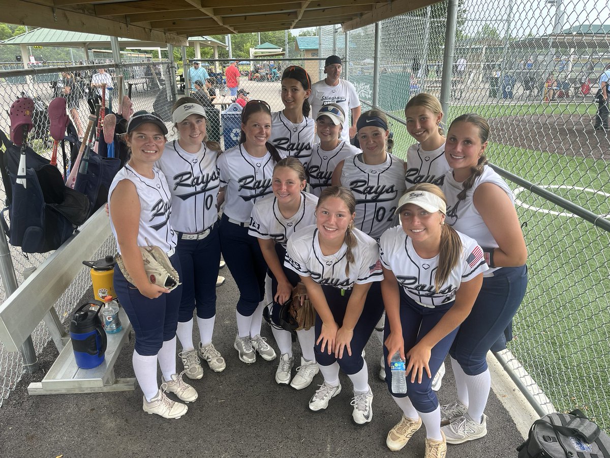 Stingrays27_28's tweet photo. Our Stingrays are the #1 seed coming out of their pool!!! Bracket play starts tomorrow at 9:40am at Fryer Park-field west 4. Nice job ladies &amp; let’s keep it going!!!!
@OHStingraysShow @StingraysOhio @SelectShowcase https://t.co/Kw4kgGLfvr