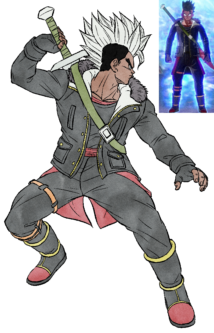 iamAashan's tweet photo. Progress                                                                    

#DragonBall #Xenoverse3 #DB1_ART #Age1000 https://t.co/fBNclyHldf