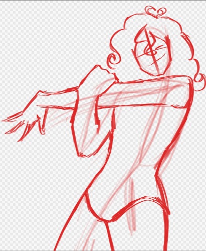 Vick0_09's tweet photo. I don't even know how to draw anymore, do the curls even look right? #johndoegame #wip https://t.co/AkpzUgPX0q