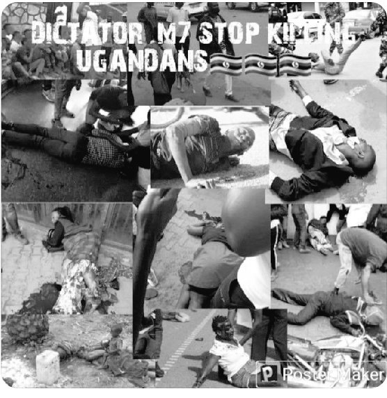 MNakasule's tweet photo. @KagutaMuseveni 
You came all the way from Rwanda as a refugee, conspired with your fellow Rwandan Tutsis to occupy Uganda and eliminate native citizens. You've tortured, imprisoned, killed innocent citizens.  Many have been poisoned during their imprisonment! @UNHumanRights @UN https://t.co/HqOXBiGiGd
